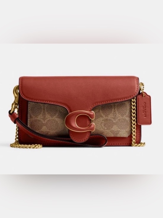 Coach Handbags - Tabby Wristlet In Signature Canvas